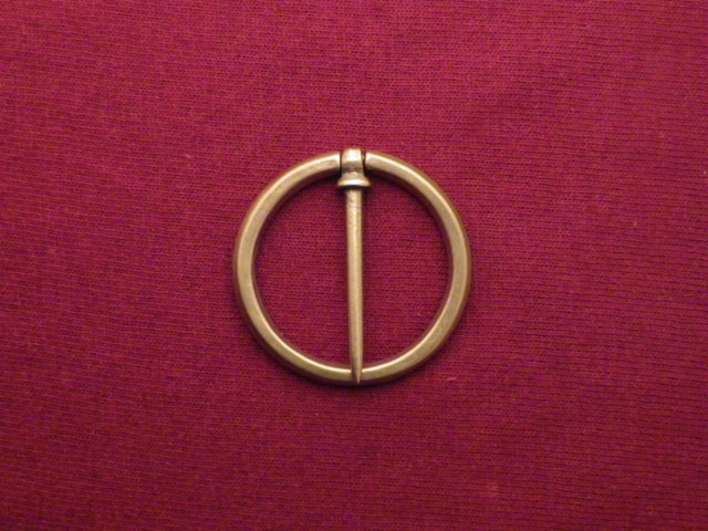 Hex Section Annular Brooch