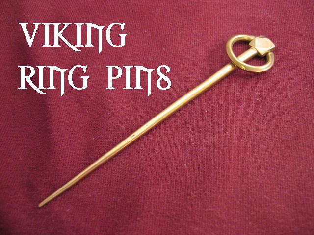 Viking Ring Headed Pins